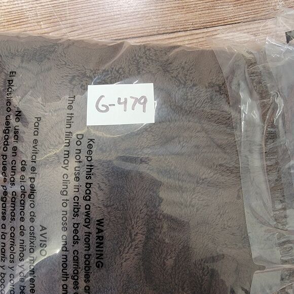 Maison Article Embossed Velour Cargo Pants Men's S Brown Hip Hop Streetwear - Picture 11 of 11